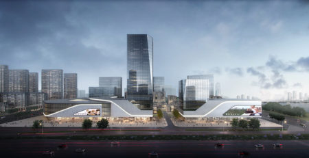 Jishui Mixed-Use Development designed by Nicola Beck