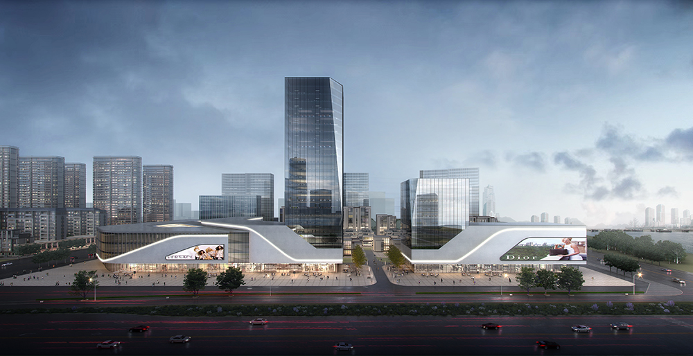 Jishui Mixed-Use Development designed by Nicola Beck