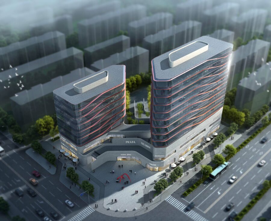 Quzhou Mixed-Use designed by Nicola Beck