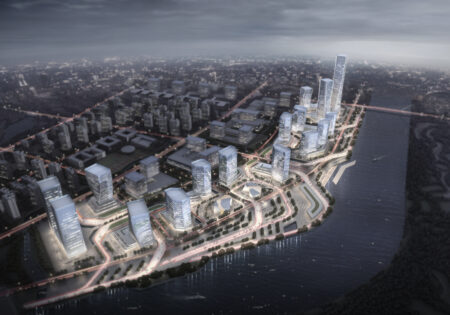 Huzhou Masterplan designed by Nicola Beck