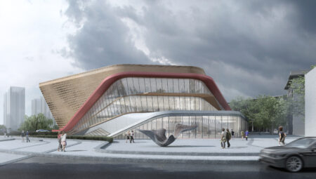 Kaihua Civic Center, designed by Nicola Beck