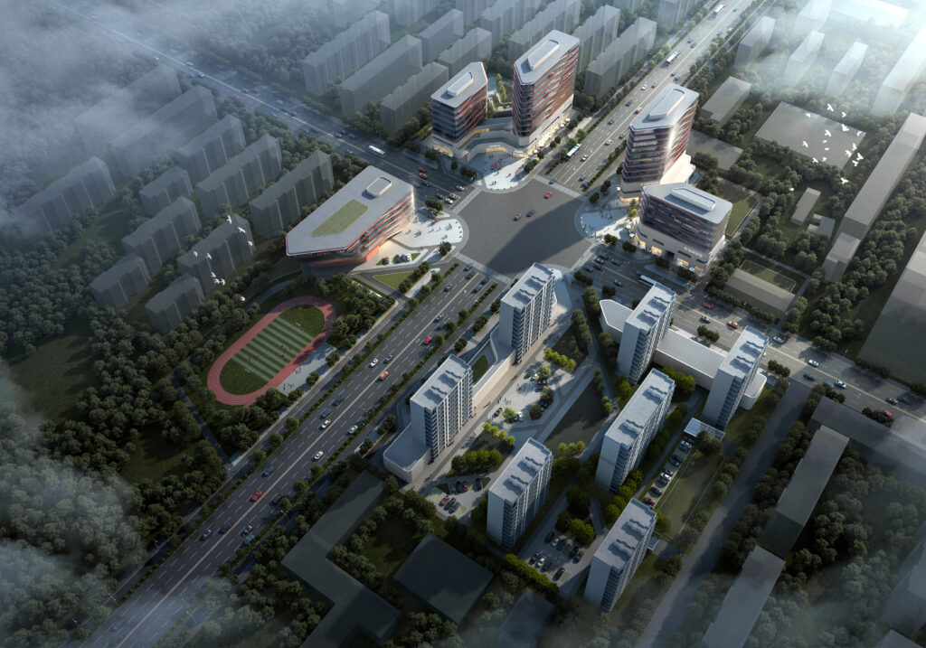 Quzhou Mixed-Use, designed by Nicola Beck