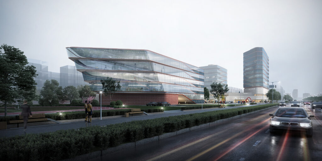 Quzhou Mixed-Use, designed by Nicola Beck