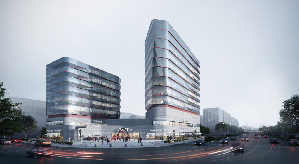 Quzhou Mixed-Use, designed by Nicola Beck